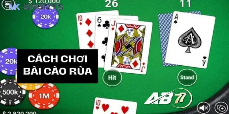 Hướng dẫn cách chơi game bài cào rùa chi tiết