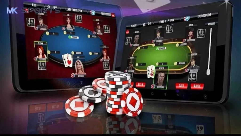 Các hành động cơ bản khi chơi Poker tại MK Sport